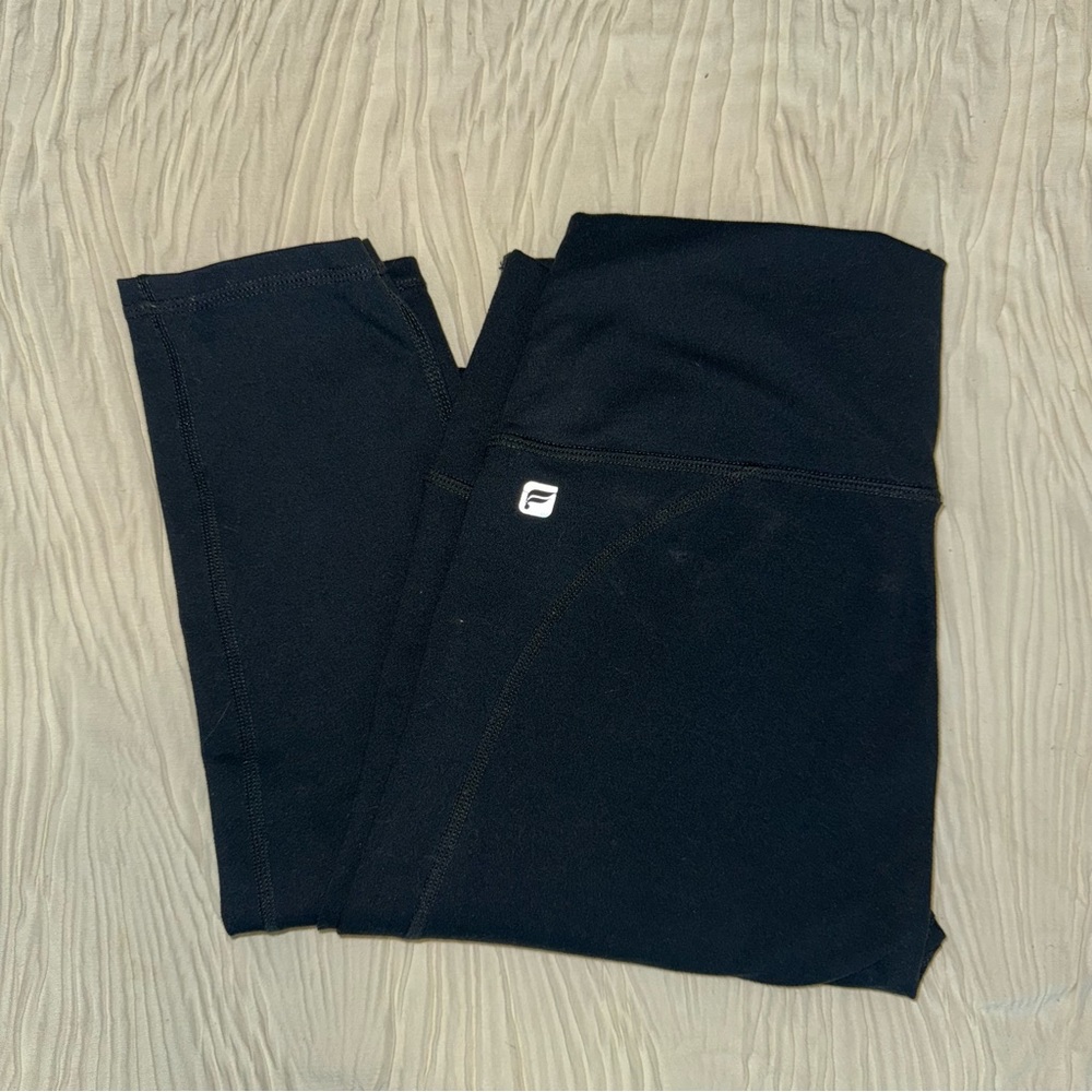 Fabletics Dark Green Charcoal Leggings